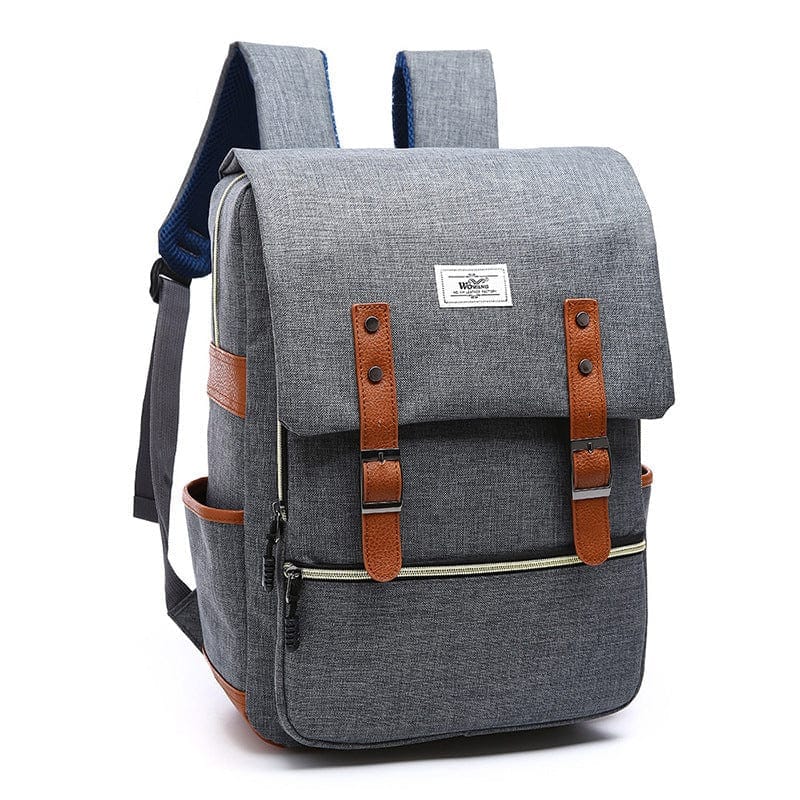 Fashion Travel Canvas Backpacks With USB Charging