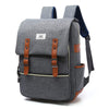 Fashion Travel Canvas Backpacks With USB Charging