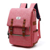 Fashion Travel Canvas Backpacks With USB Charging