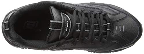 Skechers mens Energy Afterburn road running shoes, Black,6.5 2E
