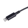 Amazon Basics Lightning to 3.5 mm Headphone Jack Adapter, MFi Certified Compatible for Apple iPhone/iPad/iPod - Black