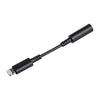 Amazon Basics Lightning to 3.5 mm Headphone Jack Adapter, MFi Certified Compatible for Apple iPhone/iPad/iPod - Black