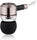 sephia SP3060 Earbuds, Wired in-Ear Headphones with Tangle-Free Cord, Noise Isolating, Bass Driven Sound, Metal Earphones, Carry Case, Ear Bud Tips