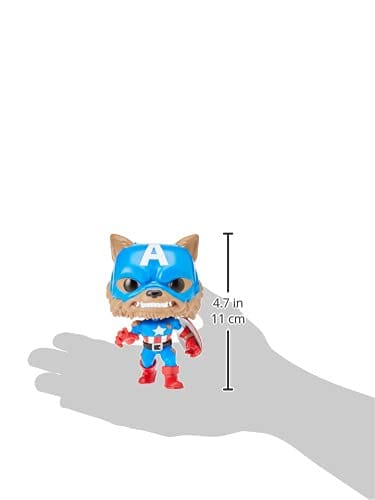 Funko Pop! Marvel: Year of The Shield - Capwolf, Amazon Funkon Exclusive