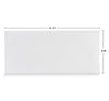 #10 Security Tinted Self-Seal Envelopes - No Window - EnveGuard, Size 4-1/8 X 9-1/2 Inches - White - 24 LB - 100 Count (34100)