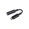 Amazon Basics Lightning to 3.5 mm Headphone Jack Adapter, MFi Certified Compatible for Apple iPhone/iPad/iPod - Black