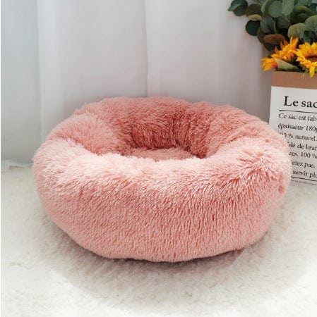 Soft Thick Cutton Plush Round Pet Bed