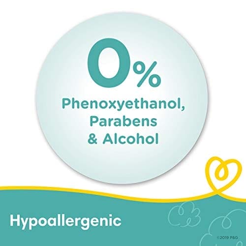 Baby Wipes, Pampers Sensitive Water Based Baby Diaper Wipes, Hypoallergenic and Unscented, 8 Pop-Top Packs with 4 Refill Packs for Dispenser Tub, 864 Total Wipes (Packaging May Vary)