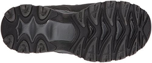 Skechers mens Afterburn M. Fit fashion sneakers, Black, 6.5 US