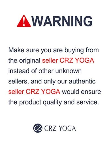 CRZ YOGA Women's Naked Feeling Yoga Pants 25 Inches - 7/8 High Waisted Workout Leggings Black_R009A X-Small