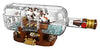 LEGO Ideas Ship in a Bottle 92177 Expert Building Kit, Snap Together Model Ship, Collectible Display Set and Toy for Adults (962 Pieces)