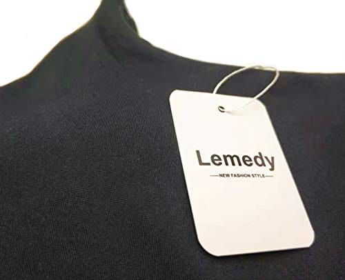 Lemedy Women Padded Sports Bra Fitness Workout Running Shirts Yoga Tank Top (S, Black)