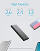 Anker Portable Charger, PowerCore Slim 10000 Power Bank, 10000mAh Battery Pack, High-Speed PowerIQ Charging Technology for iPhone, Samsung Galaxy, and More