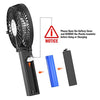 VersionTECH. Mini Handheld Fan, USB Desk Fan, Small Personal Portable Table Fan with USB Rechargeable Battery Operated Cooling Folding Electric Fan for Travel Office Room Household Black