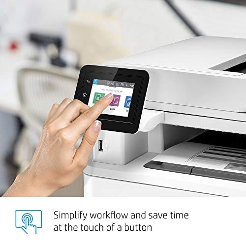 HP LaserJet Pro Multifunction M428fdn with Built-in Ethernet & Duplex Printing (W1A29A)