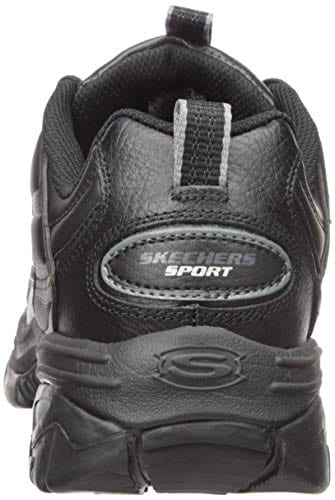 Skechers mens Energy Afterburn road running shoes, Black,6.5 2E