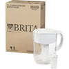 Brita Standard Everyday Water Filter Pitcher, White, Large 10 Cup, 1 Count
