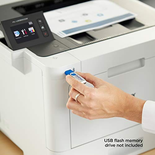 Brother Business Color Laser Printer, HL-L8360CDW, Wireless Networking, Automatic Duplex Printing, Mobile Printing, Cloud printing, Amazon Dash Replenishment Ready