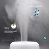 ASAKUKI 500ml Premium, Essential Oil Diffuser with Remote Control, 5 in 1 Ultrasonic Aromatherapy Fragrant Oil Humidifier Vaporizer, Timer and Auto-Off Safety Switch