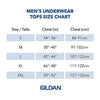 Gildan Men's A-Shirts Tanks Multipack, Black (6 Pack), Small