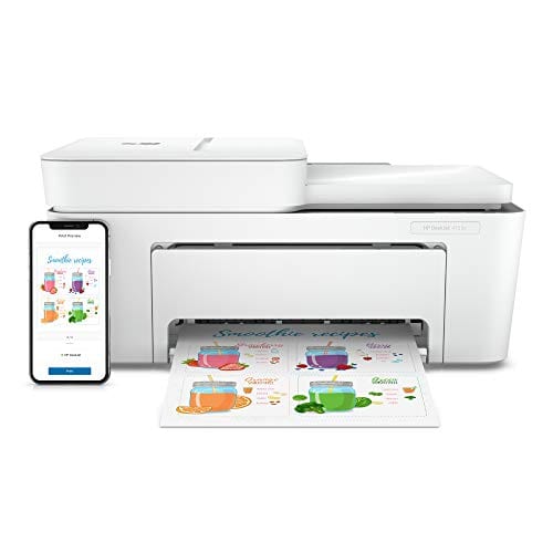HP DeskJet 4155e All-in-One Wireless Color Printer, with bonus 6 months free Instant Ink with HP+ (26Q90A)
