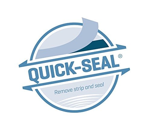 #10 Security Tinted Self-Seal Envelopes - No Window - EnveGuard, Size 4-1/8 X 9-1/2 Inches - White - 24 LB - 100 Count (34100)