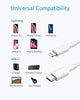 Anker USB C to Lightning Cable [6ft MFi Certified] Powerline II for iPhone 12 Pro Max/12/11 Pro/X/XS/XR/8 Plus/AirPods Pro, Supports Power Delivery (Charger Not Included) (White)