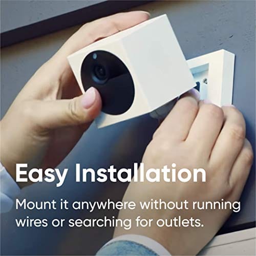 WYZE Cam Outdoor Starter Bundle (Includes Base Station and 1 Camera), 1080p HD Indoor/Outdoor Wire-Free Smart Home Camera