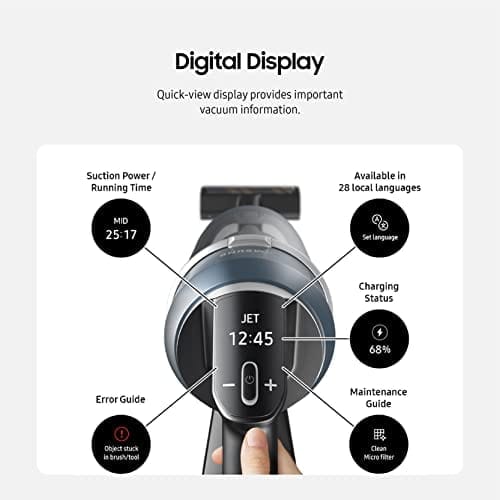 SAMSUNG BESPOKE Jet Cordless Stick Vacuum Cleaner