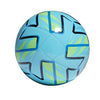adidas MLS Club Soccer Ball, Samba Blue/Solar Green/Black/Glory Blue, 5