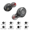 TOZO T10 Bluetooth 5.0 Wireless Earbuds with Wireless Charging Case IPX8 Waterproof Stereo Headphones in Ear Built in Mic Headset Premium Sound with Deep Bass for Sport Black