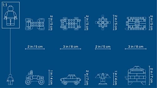 LEGO Classic Medium Creative Brick Box 10696 Building Toys for Creative Play; Kids Creative Kit (484 Pieces)