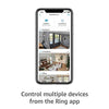Ring Indoor Cam, Compact Plug-In HD security camera with two-way talk, Works with Alexa - White