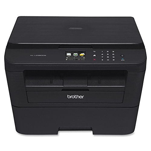 Brother HL-L2380DW Wireless Monochrome Laser Printer, Amazon Dash Replenishment Ready