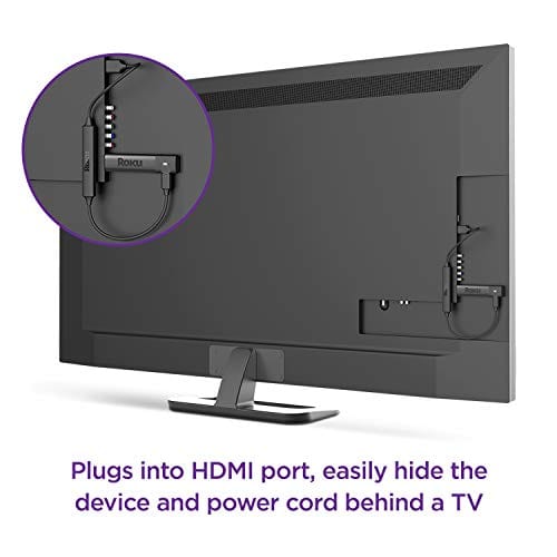 Roku Streaming Stick+ | HD/4K/HDR Streaming Device with Long-range Wireless and Voice Remote with TV Controls