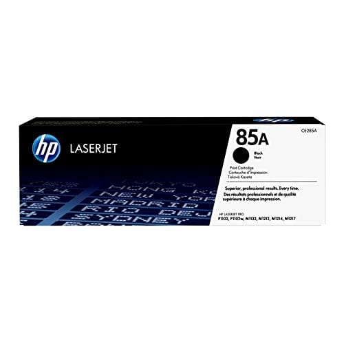 HP 85A | CE285A | Toner Cartridge | Black | Works with HP LaserJet Pro M1212nf, M1217nfw, P1102w, P1109w