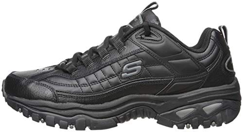 Skechers mens Energy Afterburn road running shoes, Black,6.5 2E