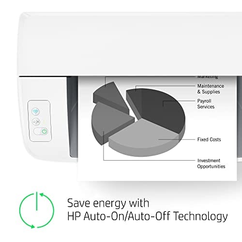 HP Laserjet M110we Wireless Monochrome Printer with HP+ and Bonus 6 Months Instant Ink (7MD66E)