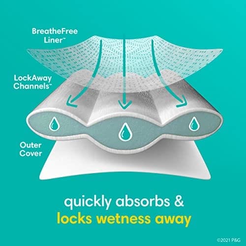 Diapers Size 4, 150 Count - Pampers Swaddlers Disposable Baby Diapers (Packaging & Prints May Vary)