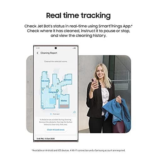 SAMSUNG Jet Bot Robot Cordless Vacuum Cleaner