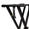RockJam Adjustable Keyboard Stand with Locking Straps & Quick Release Mechanism