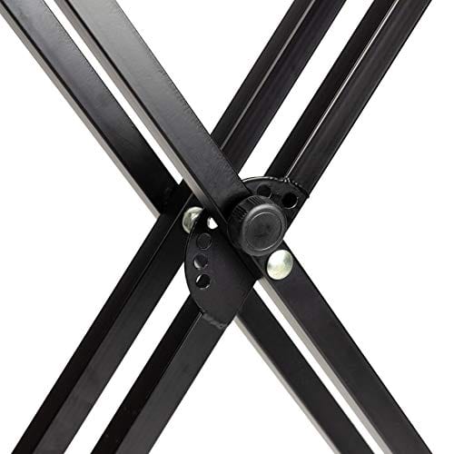 RockJam Adjustable Keyboard Stand with Locking Straps & Quick Release Mechanism