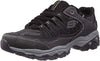 Skechers mens Afterburn M. Fit fashion sneakers, Black, 6.5 US