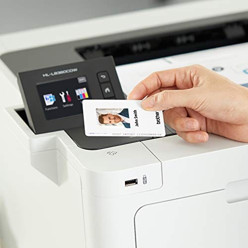 Brother Business Color Laser Printer, HL-L8360CDW, Wireless Networking, Automatic Duplex Printing, Mobile Printing, Cloud printing, Amazon Dash Replenishment Ready