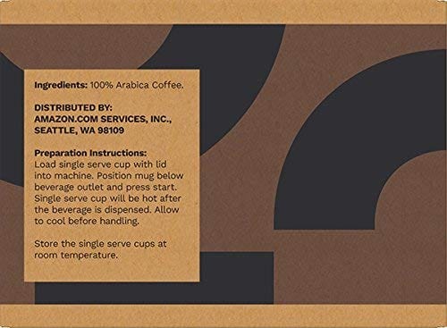 Amazon Brand - 100 Ct. Solimo Dark Roast Coffee Pods, Compatible with Keurig 2.0 K-Cup Brewers