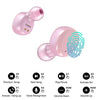 TOZO T6 True Wireless Earbuds Bluetooth Headphones Touch Control with Wireless Charging Case IPX8 Waterproof Stereo Earphones