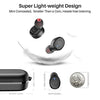 TOZO T10 Bluetooth 5.0 Wireless Earbuds with Wireless Charging Case IPX8 Waterproof Stereo Headphones in Ear Built in Mic Headset Premium Sound with Deep Bass for Sport Black