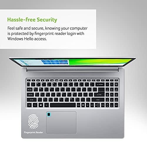 Acer Aspire 5 A515-46-R14K Slim Laptop | 15.6" Full HD IPS | AMD Ryzen 3 3350U Quad-Core Mobile Processor | 4GB DDR4 | 128GB NVMe SSD