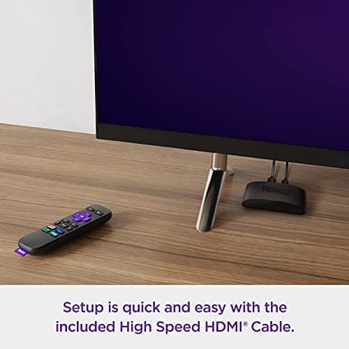 Roku Express | HD Streaming Media Player with High Speed HDMI Cable and Simple Remote