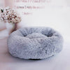 Soft Thick Cutton Plush Round Pet Bed